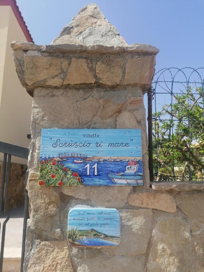 Villetta Scruscio Ri Mare Favignana Buitenkant foto