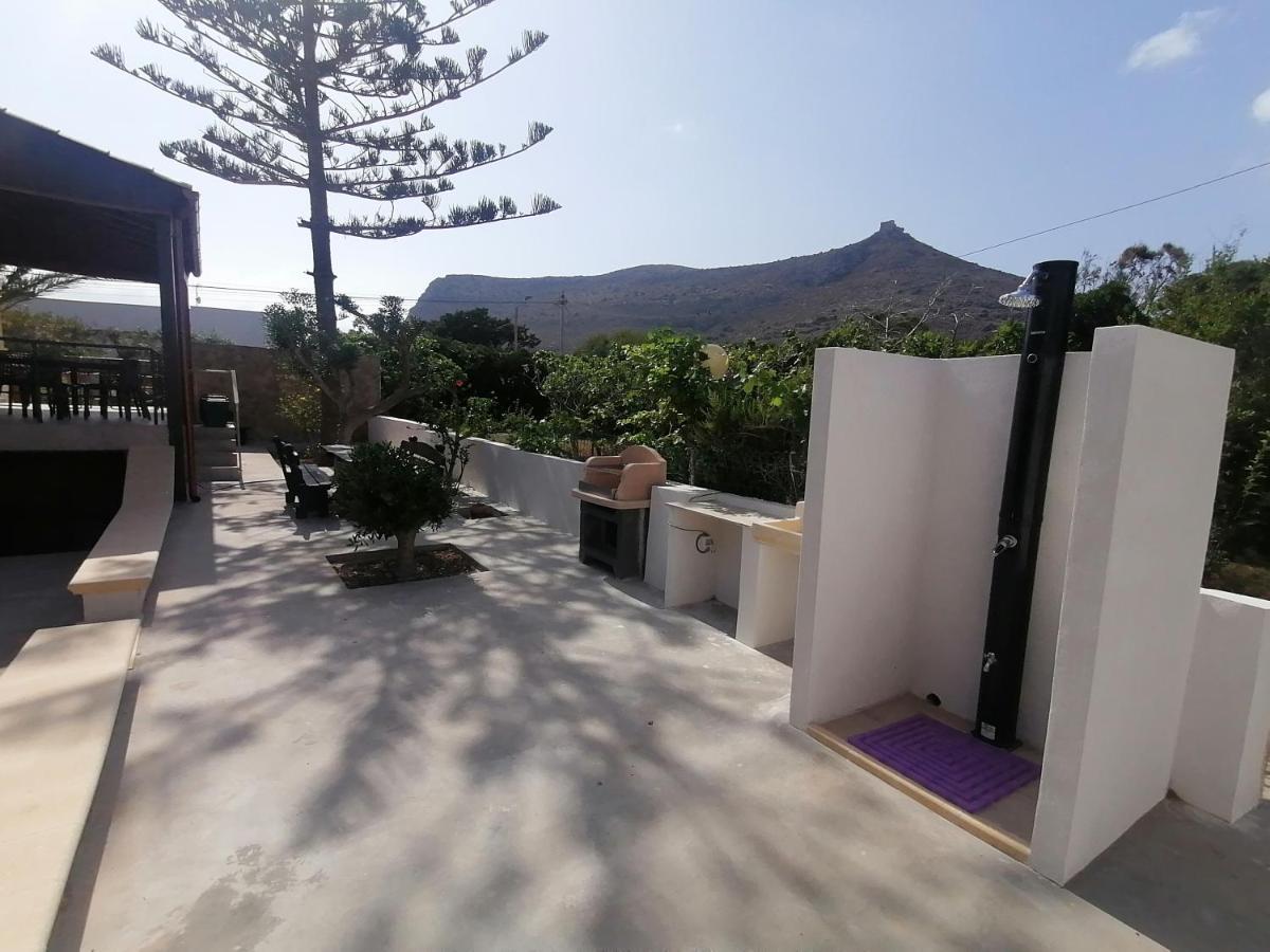 Villetta Scruscio Ri Mare Favignana Buitenkant foto
